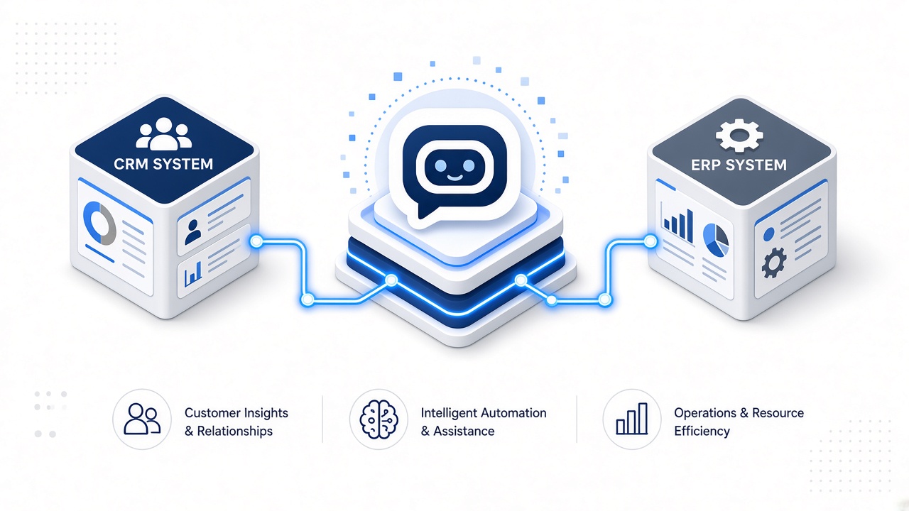 Integrare CRM ERP cu AI